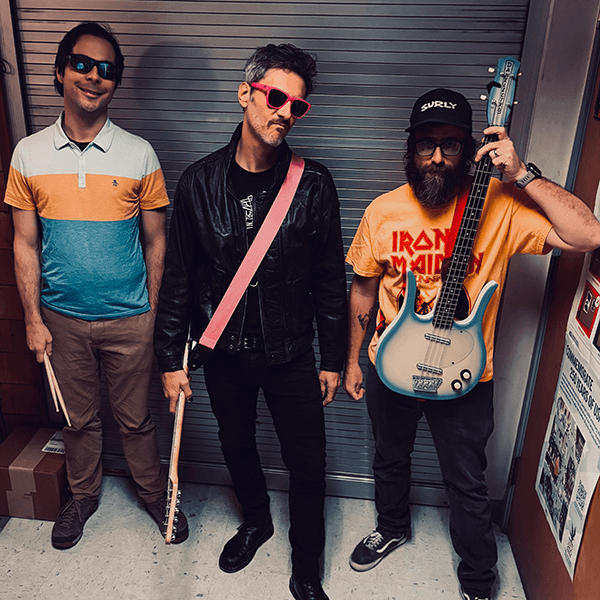 Three Band members of the Ryan James and the Cryin' Shames