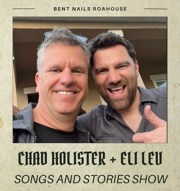 Chad and Eli smiling