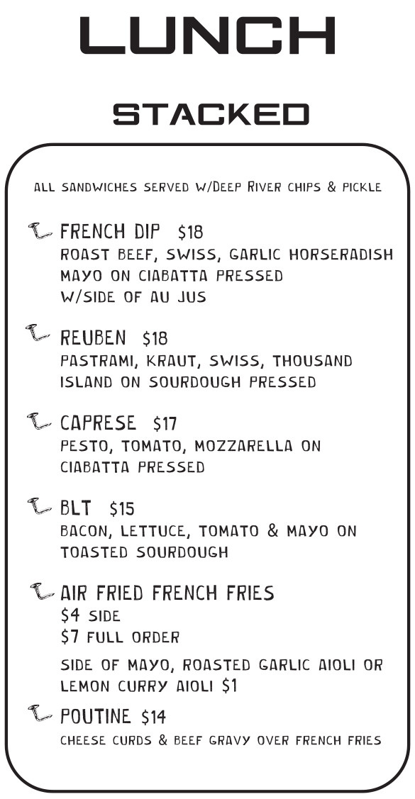 Lunch at brunch at Bent Nails Roadhouse